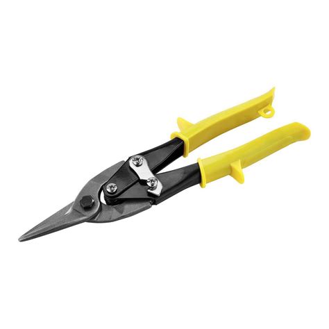 sheet metal snips home depot|tin snips metal heavy duty.